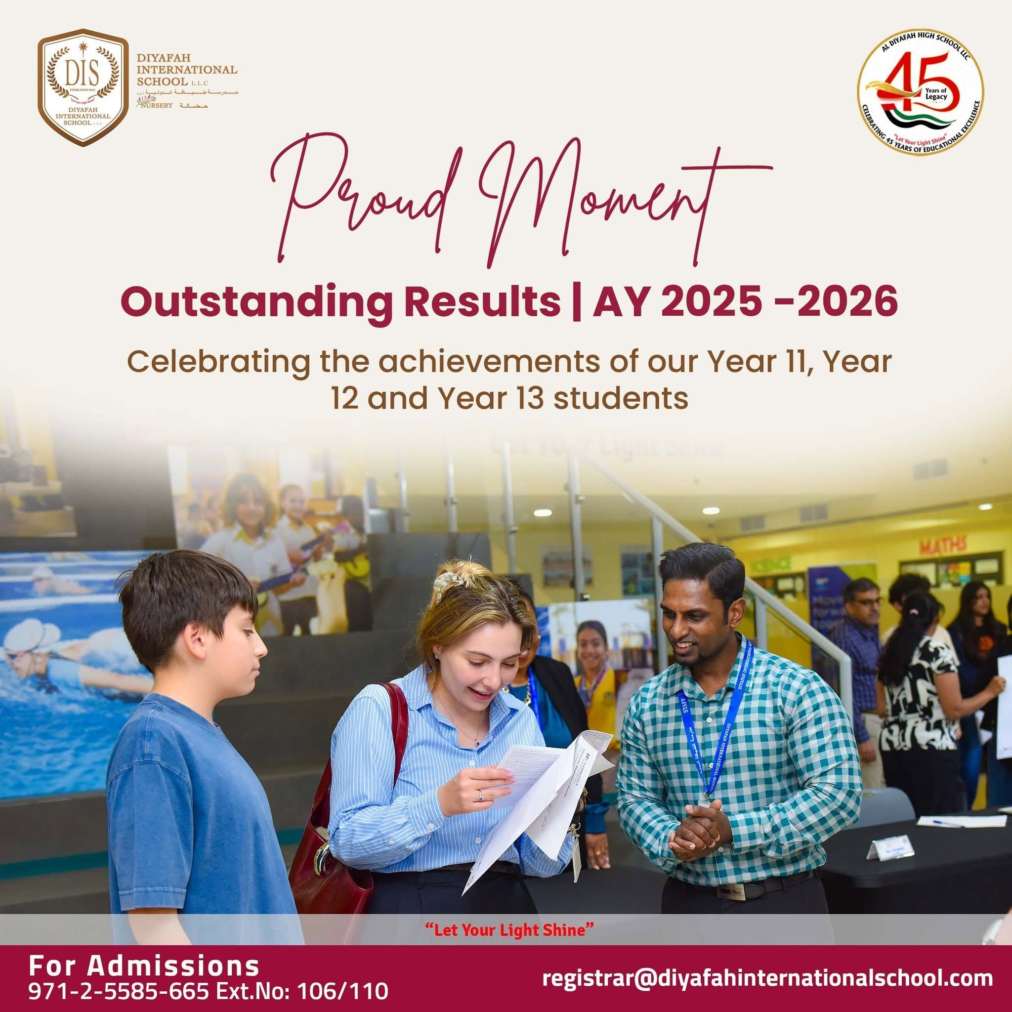 Outstanding Results | AY 2025-2026
